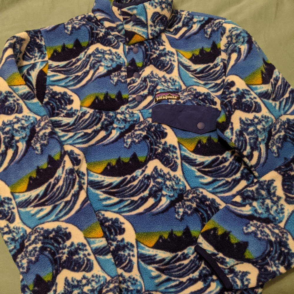 Mens Exclusive Patagonia Synchilla Snap T fleece